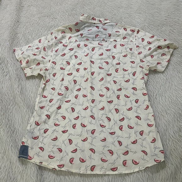 Good Vibes By Drill Slim Fit watermelon Shirt size large - Picture 5 of 5